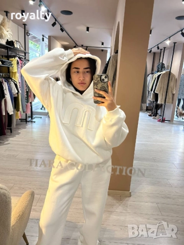 Бял Дамски Комплект , снимка 5 - Комплекти - 52886061