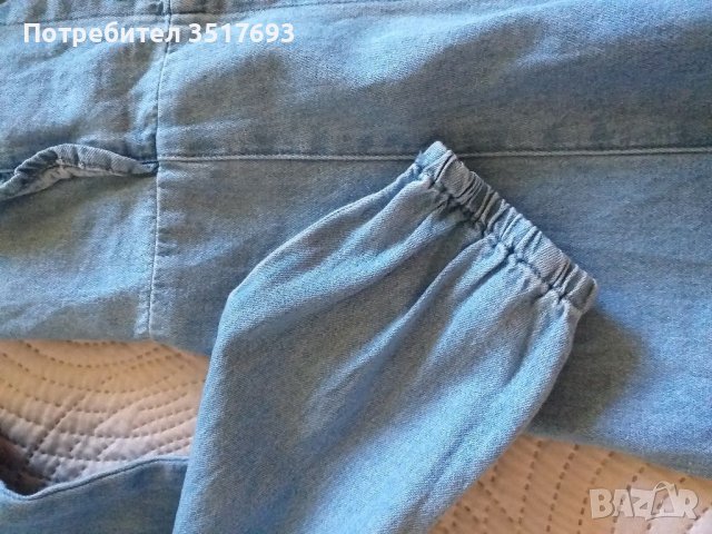 Дънкова рокля WOW 146 / 152 / 158 XS, снимка 5 - Детски рокли и поли - 38375132