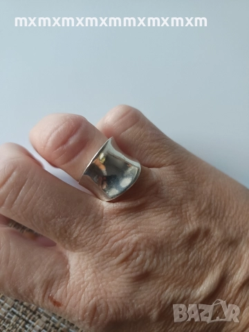 Дамски сребърни пръстени , снимка 2 - Пръстени - 52661209