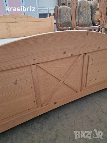 Масивна Спалня-215/190см-внос от Германия!, снимка 3 - Спални и легла - 53945735