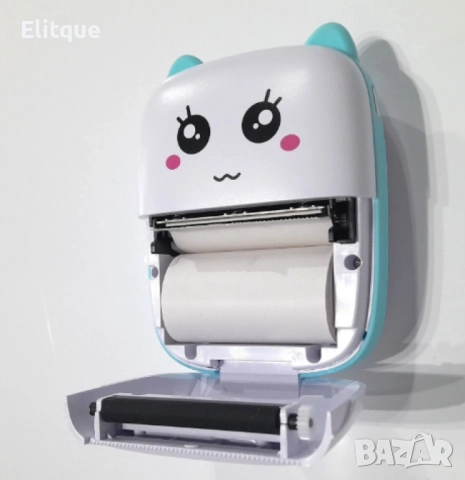 Мини Bluetooth принтер без мастило - печат на скици, снимки, текст и етикети