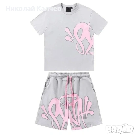 Летни Екипи Syra-Черен Розов и син, снимка 3 - Спортни дрехи, екипи - 54180317