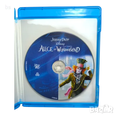 Алиса в страната на чудесата Блурей 3D, снимка 4 - Blu-Ray филми - 42756449