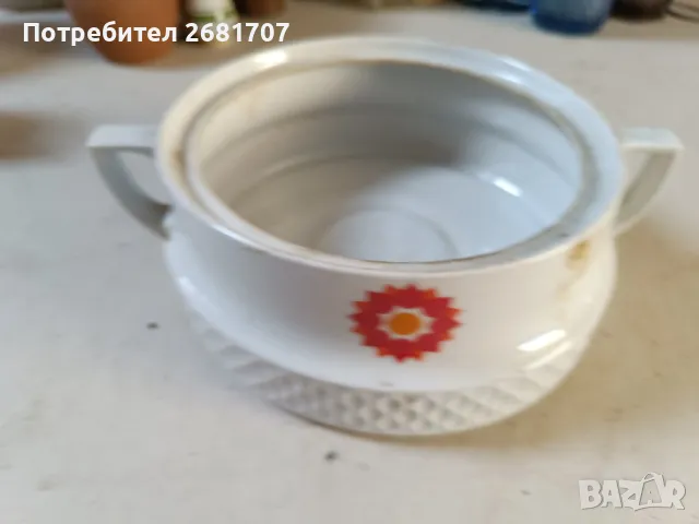 стар керамичен супник 