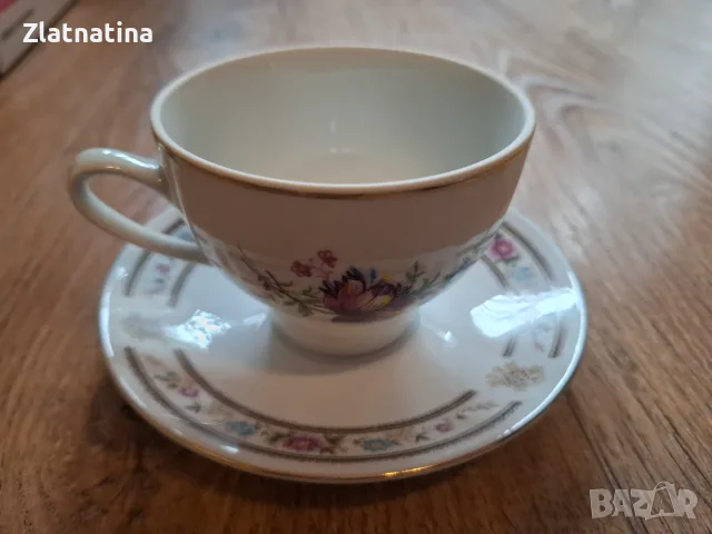 Чаени чаши с рядък декор на Китка!
