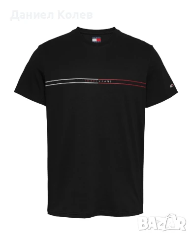  Tommy Hilfiger  мъжка тениска – нов модел, размер M, снимка 2 - Тениски - 51103931