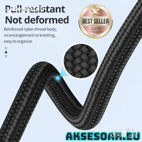 Висококачествен Преходник от USB тип C към 3,5 мм стерео кабел за слушалки преобразувател жак Hi-Fi , снимка 4 - Кабели и адаптери - 47704846