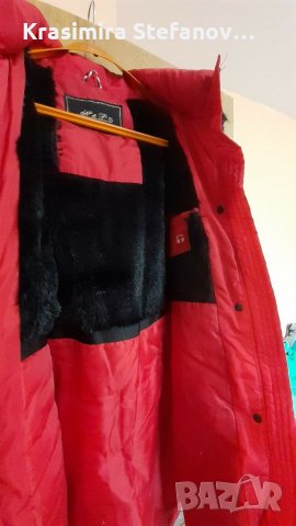 Дамско топло ,меко ватирано зимно яке, снимка 3 - Якета - 31371649