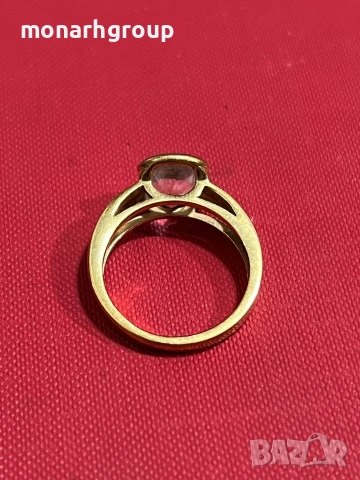 Златен пръстен 8К, снимка 4 - Пръстени - 54060960