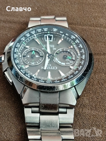 Citizen GPS Attesa CC1086-50E Satellite Wave Titanium , снимка 5 - Мъжки - 52772484