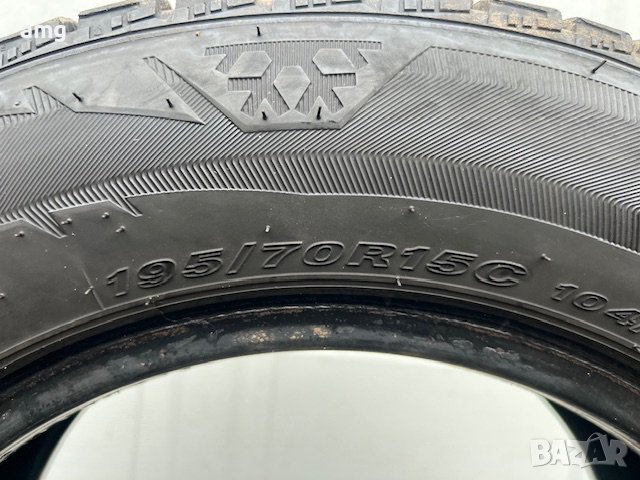 2бр  БУСОВИ Зимни ГУМИ 195/70/15С, NEXEN WINGUARD , снимка 5 - Гуми и джанти - 42641655