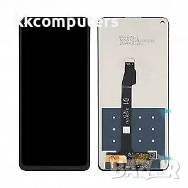 LCD Дисплей за Huawei P40 Lite 5G / CDY-NX9A + тъч скрийн / Черен / Оригинал Service pack Баркод : 5