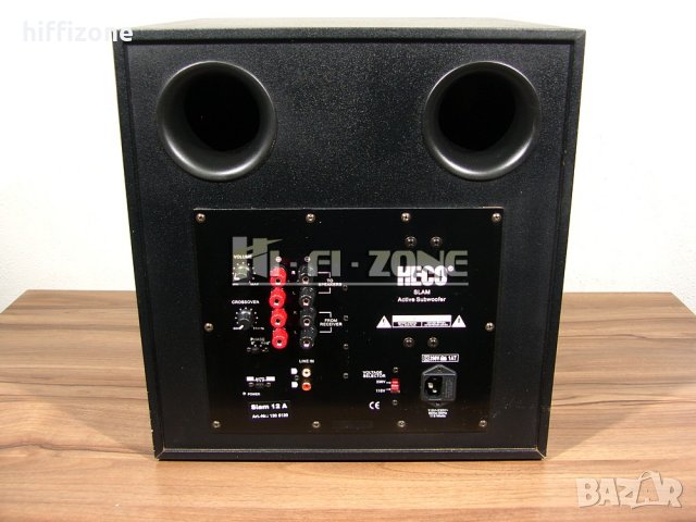  Субуфер Heco sub slam 12a , снимка 7 - Тонколони - 33721018