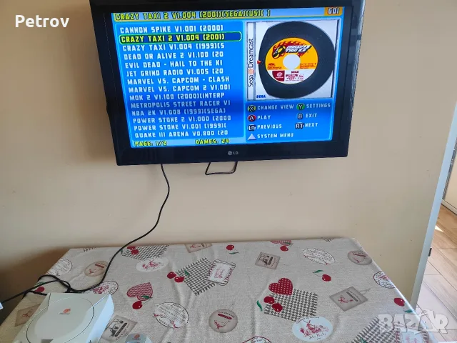 SEGA Dreamcast като нова с 22 игри, снимка 2 - Други игри и конзоли - 55853457