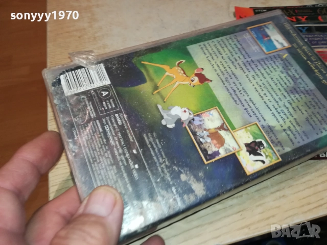 БАМБИ-ORIGINAL VHS VIDEO TAPE 2411251022, снимка 15 - Други жанрове - 52520112