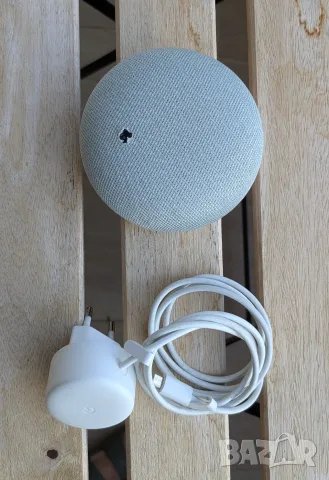 Google Home Mini 1-во поколение H0A – смарт говорител + оригинален захранващ адаптер