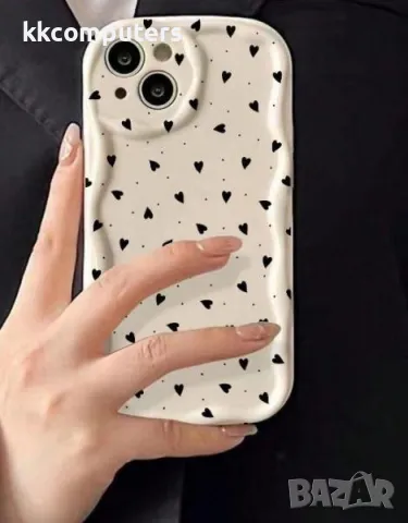Калъф силикон Cream Hearts за iPhone 15 Pro Max 6.7 Баркод : 3129928