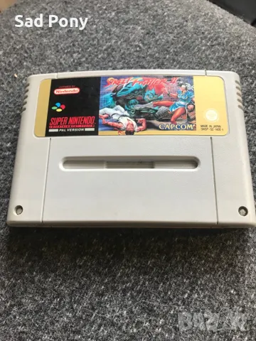 Nintendo SNES Street Fighter II игра, снимка 1