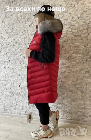 Дамски дълъг елек Moncler - 2 налични цвята Код D1087, снимка 4 - Елеци - 47413521