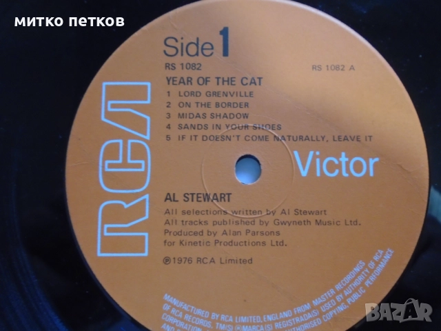 Al Stewart-year of the cat, снимка 3 - Грамофонни плочи - 52469494