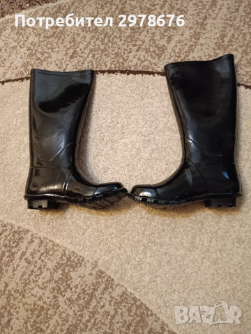 луксозни дамски гумени ботуши , снимка 2 - Дамски ботуши - 52918117
