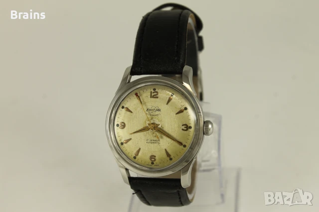 1950's ENICAR ULTRASONIC Automatic 17 Jewels Стоманен