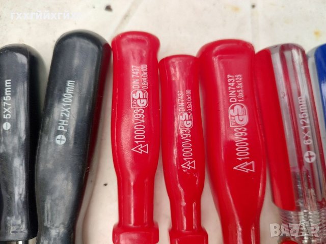 Продавам 8 броя отвертки , снимка 6 - Отвертки - 42107045