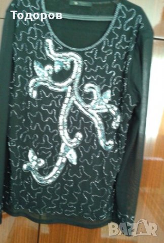 Дамска блуза с дълги ръкави, снимка 3 - Блузи с дълъг ръкав и пуловери - 31557142