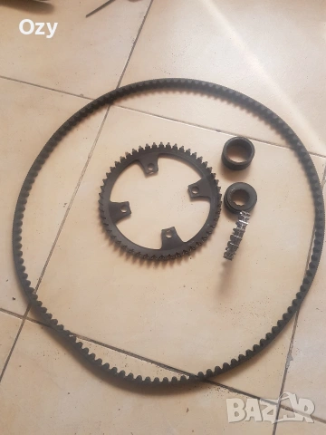карбонов ремък и зъбни колела за него