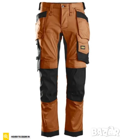 Snickers 6241 AllroundWork, еластични панталони с джобове и кобури размер 52 