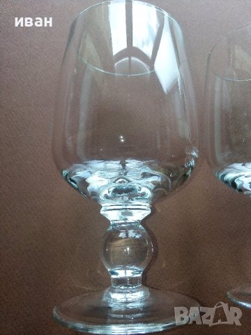 Две стари кристални чаши., снимка 4 - Антикварни и старинни предмети - 36671725