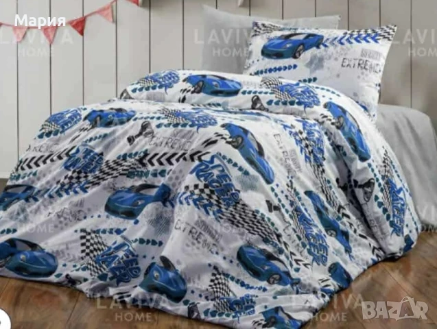 Детски спален комплект с коли