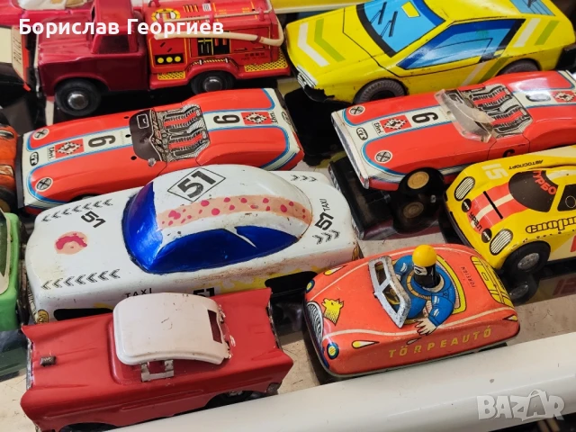 Лот ламаринени играчки коли, снимка 8 - Колекции - 51349463