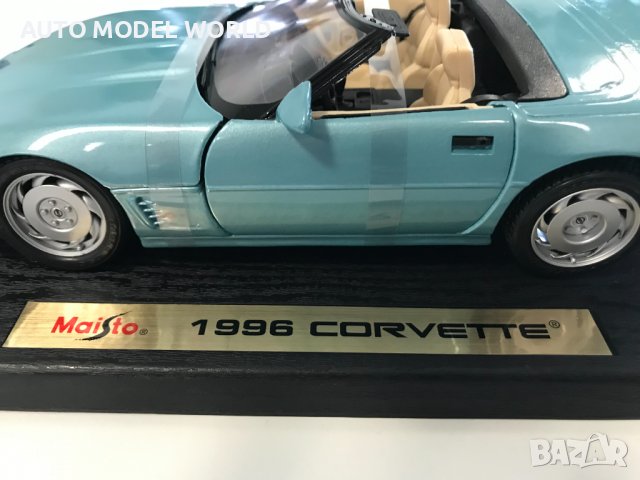 MAISTO метална колекционерска количка CHEVROLET CORVETTE 1997 1:18NEW, снимка 6 - Колекции - 39077226