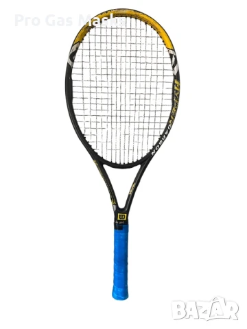 Професионална Тенис Ракета Professional Tennis Racquet Wilson Hammer Hyper Carbon Ultimate Power Lig, снимка 2 - Тенис - 50615440