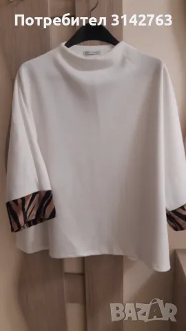 Нова луксозна блуза(туника). ХХL. , снимка 2 - Туники - 49607766