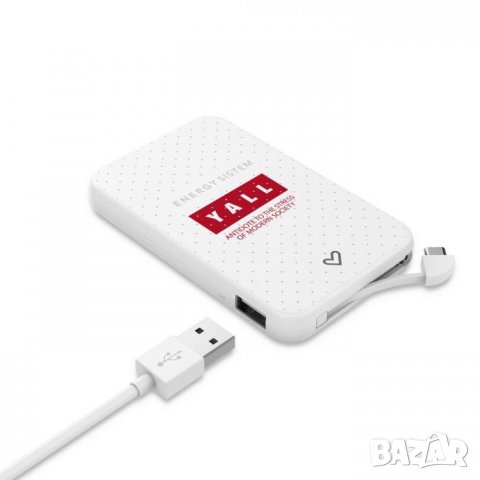 Power Bank Extra 5000mAh Yall Premium Edition, снимка 2 - Външни батерии - 38913209