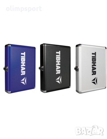 калъф за тенис на маса tibhar alum cube point нов размери 29,5х22х5см 