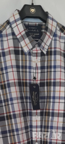 Мъжка карирана риза ,маркова, снимка 2 - Ризи - 54290038
