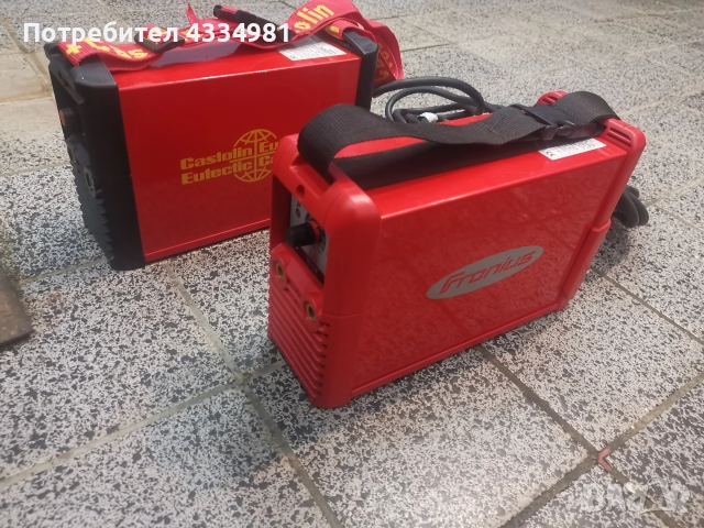 Castolin Powermax и Fronius Transpocket 1500