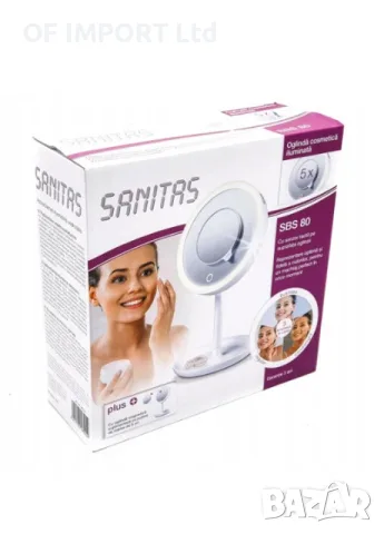 Настолно Козметично Oгледало SANITAS SBS 80, снимка 6 - Други - 56083819