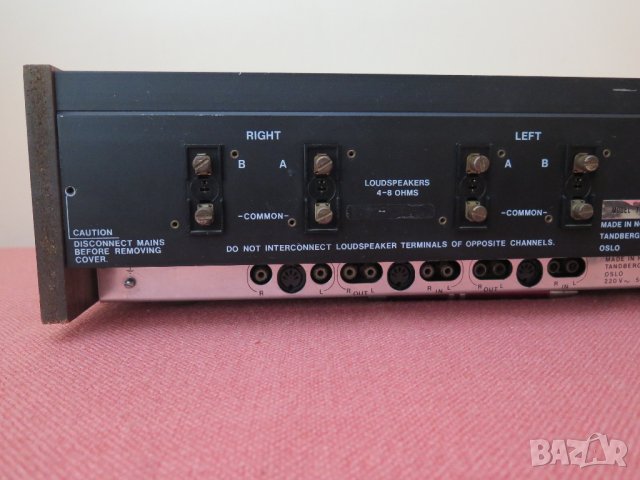 Vintage TANDBERG TR-1040P, made in norway, 1974- 1977г, снимка 11 - Ресийвъри, усилватели, смесителни пултове - 36765738