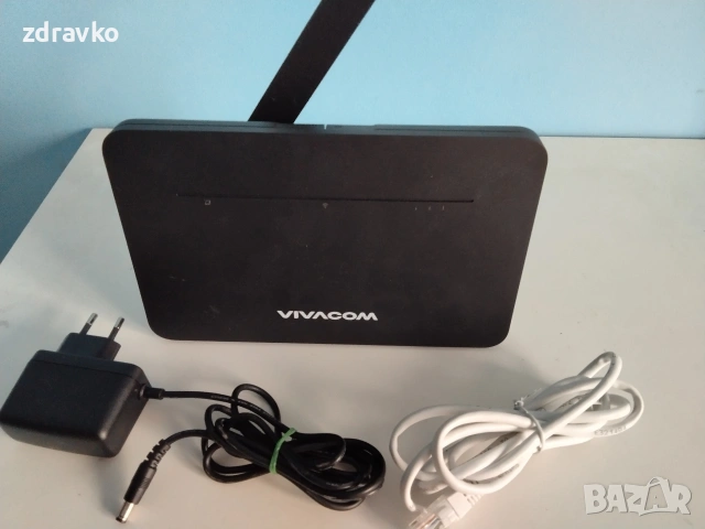 4G LTE сим рутер за мобилен интернет на Виваком , снимка 2 - Рутери - 53935466