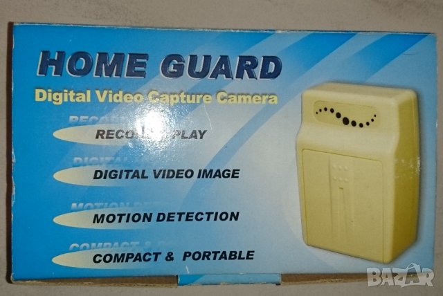 Шпионска скрита камера / Home Guard Motion Activated Spy Camera, снимка 1 - Други - 29885502