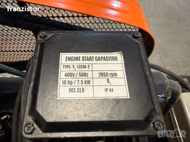 Компресор за въздух бутален 500л, 10hP, 7.5kW DAEWOO , снимка 9 - Компресори - 52022763