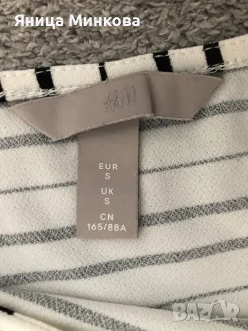 Дамска блузка HM, снимка 7 - Тениски - 49507235