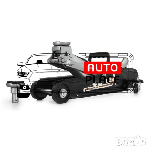 Нископрофилен крик  2.5 тона 115 - 335мм Ripper, снимка 5 - Други инструменти - 54026726