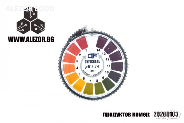 PH Тест Лента Ролка От 1 До 14, Лакмусова Хартия, 500 См, 20200103, снимка 2 - Други - 30007453