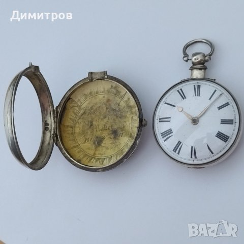 Старинен джобен часовник сребро, George Prior/Savory&Sons London 1828г., снимка 8 - Колекции - 42088207