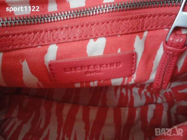Liebeskind/естествена кожа/дамска чанта, снимка 7 - Чанти - 54078125